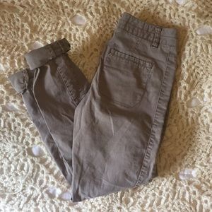 anyhropologie size 2 tan cargo pants